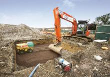 Raupenbagger Hitachi ZX 130 LCN