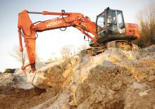 Raupenbagger Hitachi ZX 160 LC-3