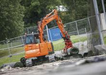 Raupenbagger Hitachi ZX85US-5A