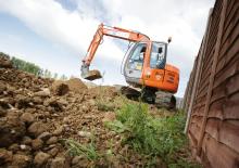 Raupenbagger Hitachi ZX 85 US
