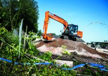 Raupenbagger Hitachi ZX130LCN-6