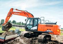 Raupenbagger Hitachi ZX210LCN-6