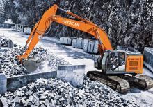 Raupenbagger Hitachi ZX345