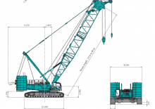 Raupenkrane-GA Kobelco CKE3000G