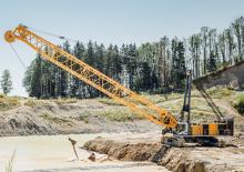 Raupenkrane-GA Liebherr HS 8200