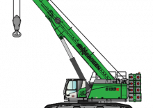 Raupenkrane-Tele Sennebogen 6113E