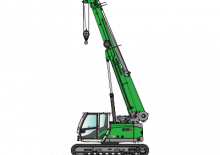 Raupenkrane-Tele Sennebogen 613E