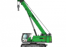 Raupenkrane-Tele Sennebogen 653E