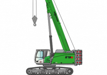 Raupenkrane-Tele Sennebogen 673E