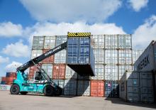Reach Stacker Konecranes 128 TC6