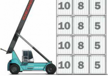 Reach Stacker Konecranes 108 TC6