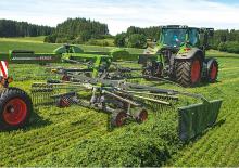 Rotorschwader Fendt Former 351 DN