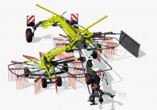 Rotorschwader Claas Liner 1700