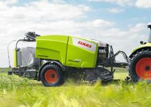 Rundballenpressen Claas Rollant 455 RC Uniwrap 