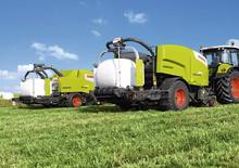 Rundballenpressen Claas Rollant 455 RC Uniwrap