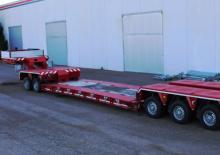 Sattelauflieger Tiefbett ROJO GRS 4 + DS 2