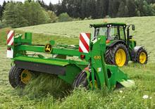 Mähwerke gezogen Scheiben m. Aufbereiter John Deere 630
