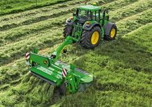 Mähwerke gezogen Scheiben m. Aufbereiter John Deere 830