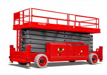 Scherenbühnen auf Rädern MAGNI HS3730RT 