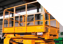 Scherenbühnen auf Rädern Mieve PE5RA