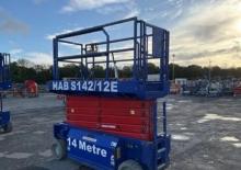 Scherenbühnen auf Rädern HAB S 142-12 E 2WD