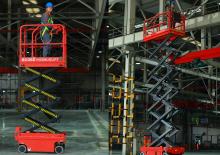 Scherenbühnen auf Rädern Noblelift SC05