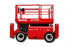 Scherenbühnen auf Rädern Mantall XE100RT