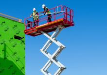 Scherenbühnen auf Rädern MEC 4069RT