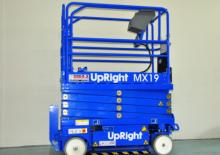 Scherenbühnen auf Rädern UpRight MX 19