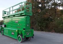 Scherenbühnen auf Rädern HAB S 320-12 E 4WD S