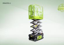Scherenbühnen auf Rädern Zoomlion ZS0407DC-Li