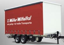 Schiebeplanen-Plateauanhänger Müller Mitteltal EAL-TA 6,4