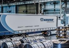 Schiebeplanen Plateausattelanhänger Krone SDP 27 eLCQ4-CS