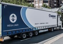 Schiebeplanen Plateausattelanhänger Krone SDP 27 eLG4-CS