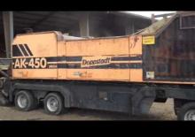 Schredder Doppstadt AK 450 mega