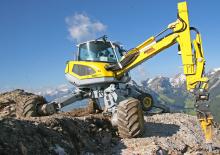 Schreitbagger Menzi M525