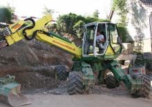 Schreitbagger Menzi M545