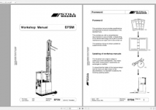 Schubstapler Elektro Still-Wagner EFSM 140 TR