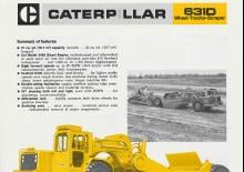 Scraper Caterpillar 631D