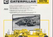 Scraper Caterpillar 657B
