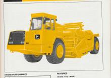 Scraper John Deere Construction 862