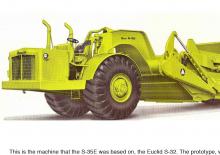 Scraper Terex S-35E