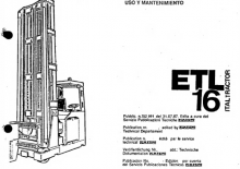 Seitenstapler Elektro OM-Pimespo ETL 16