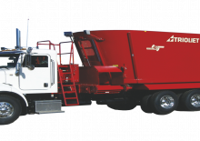 Selbstfahrende Futtermischwagen Trioliet Truckmount 2000L
