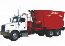 Selbstfahrende Futtermischwagen Trioliet Truckmount 2400L VLX-K