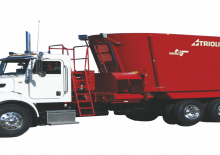 Selbstfahrende Futtermischwagen Trioliet Truckmount 2700L