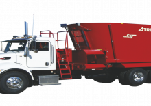 Selbstfahrende Futtermischwagen Trioliet Truckmount 3200L VLX-K