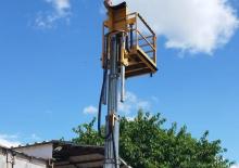 Senkrechtmast-Arbeitsbühnen Michaelis MH 70