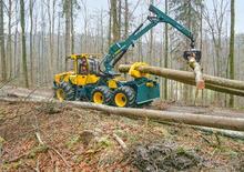 Spezialrückeschlepper HSM 904 6WD