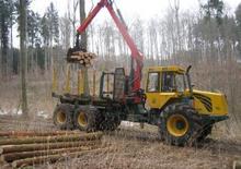 Spezialrückeschlepper HSM 904 F